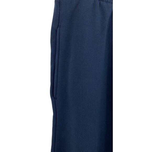 Logo Athletic Mens XXL Navy Blue Fleece Joggers Sweatpants Elastic & Drawstring - Picture 3 of 9
